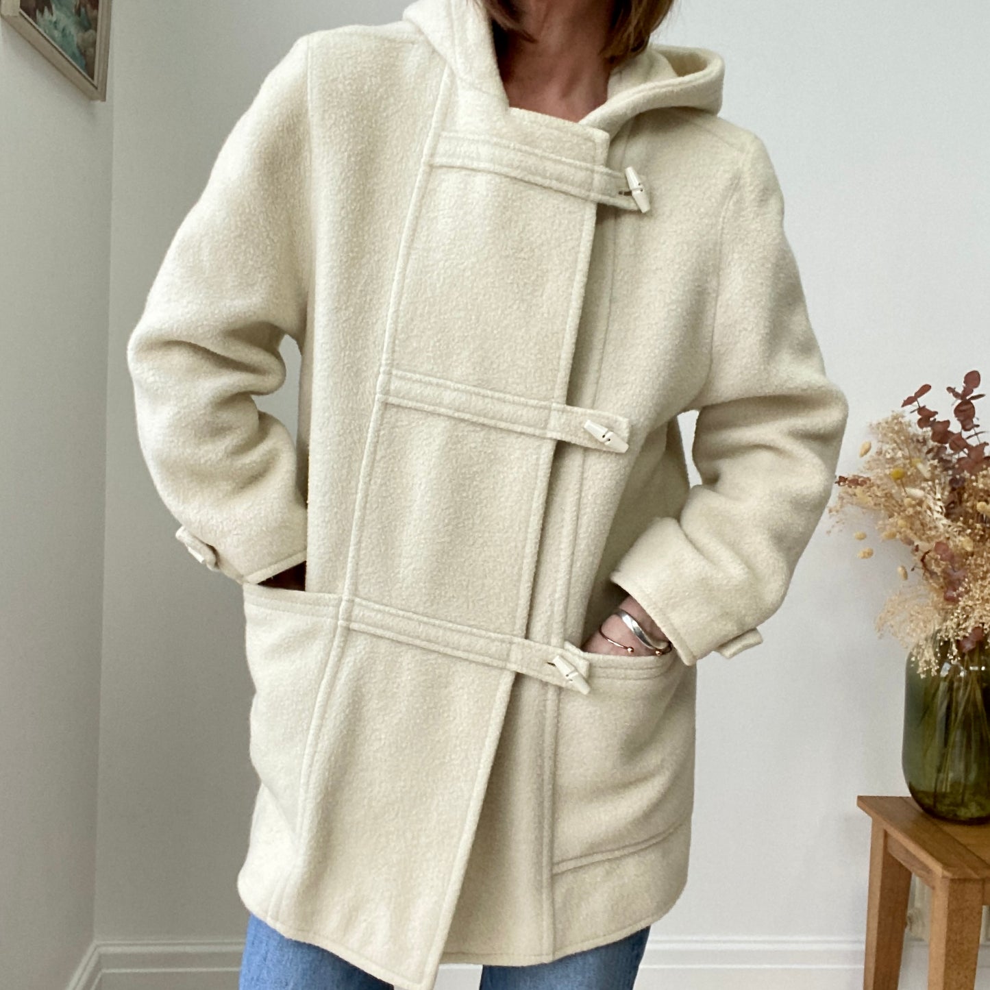 Cream Duffle Coat