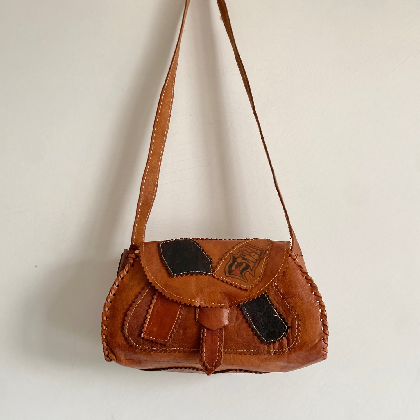 Small Tan Leather Bag