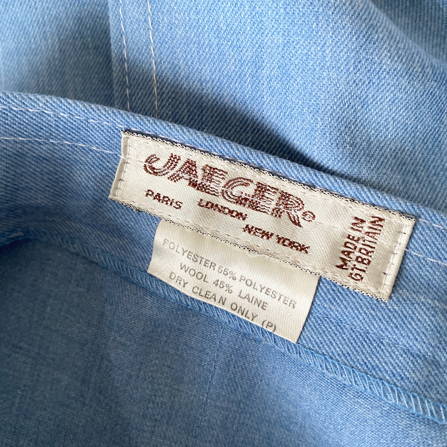 Jaeger Blue Skirt